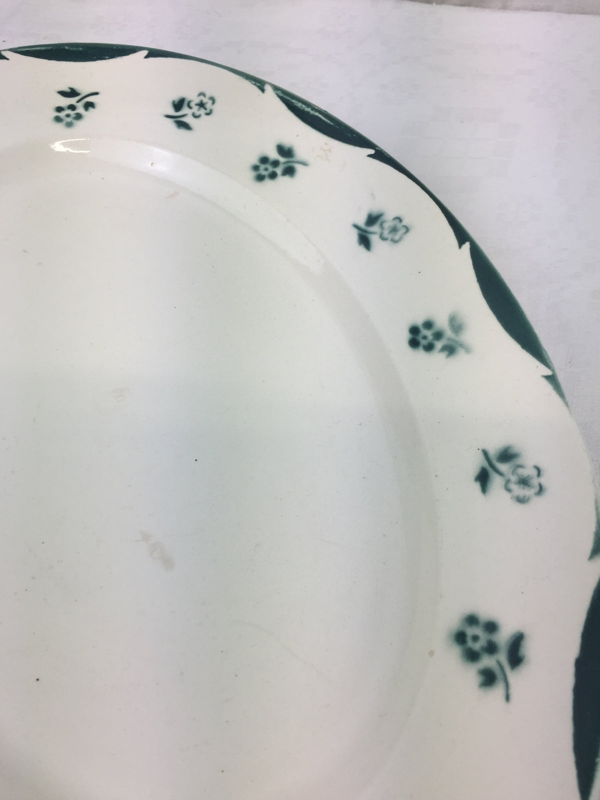 Plat ovale ancien Digoin Sarreguemines – Modèle Avila Ref 2y