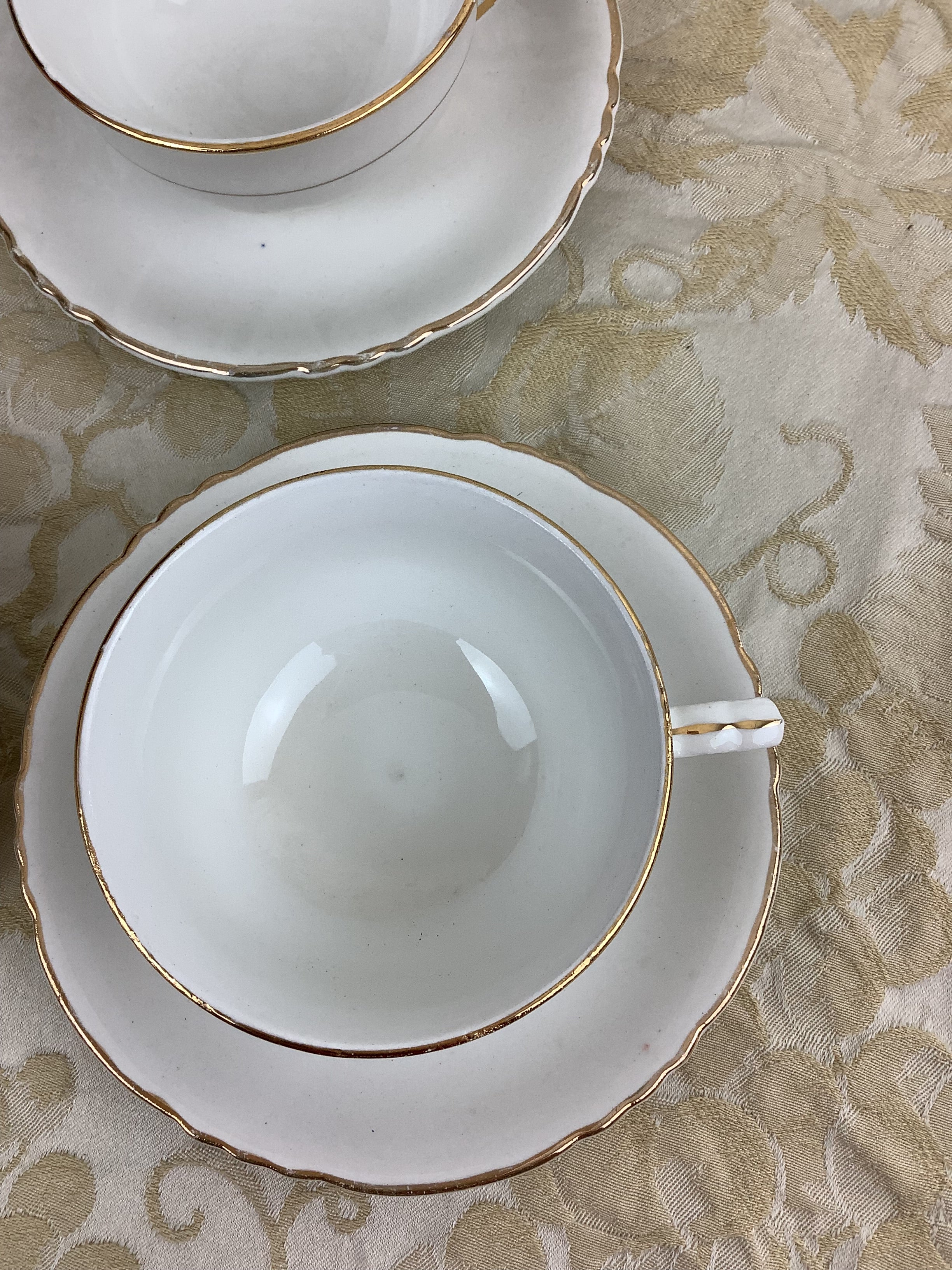 6 Tasses et 6 soucoupes Moulins des loups France