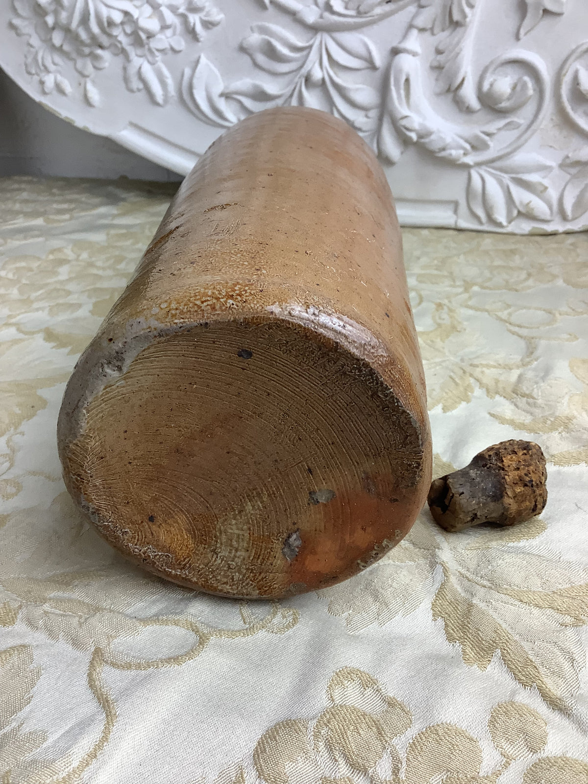 Ancienne bouteille en grès Selters, Baumbach, XIXᵉ siècle – Réf. 29L