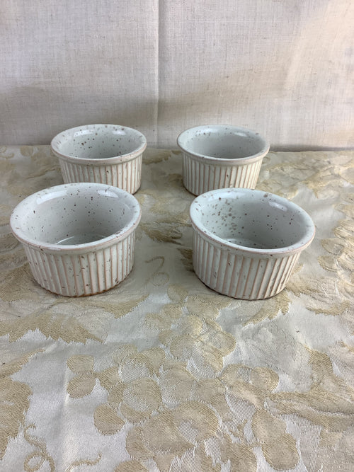 4 anciens moules à flan Digoin - Réf 16A