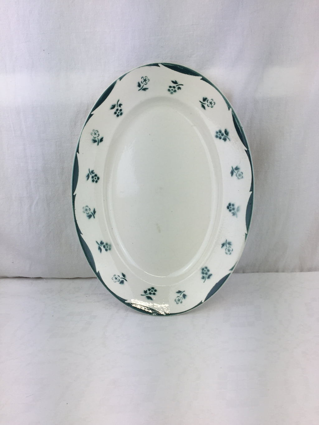 Plat ovale ancien Digoin Sarreguemines – Modèle Avila Ref 2y