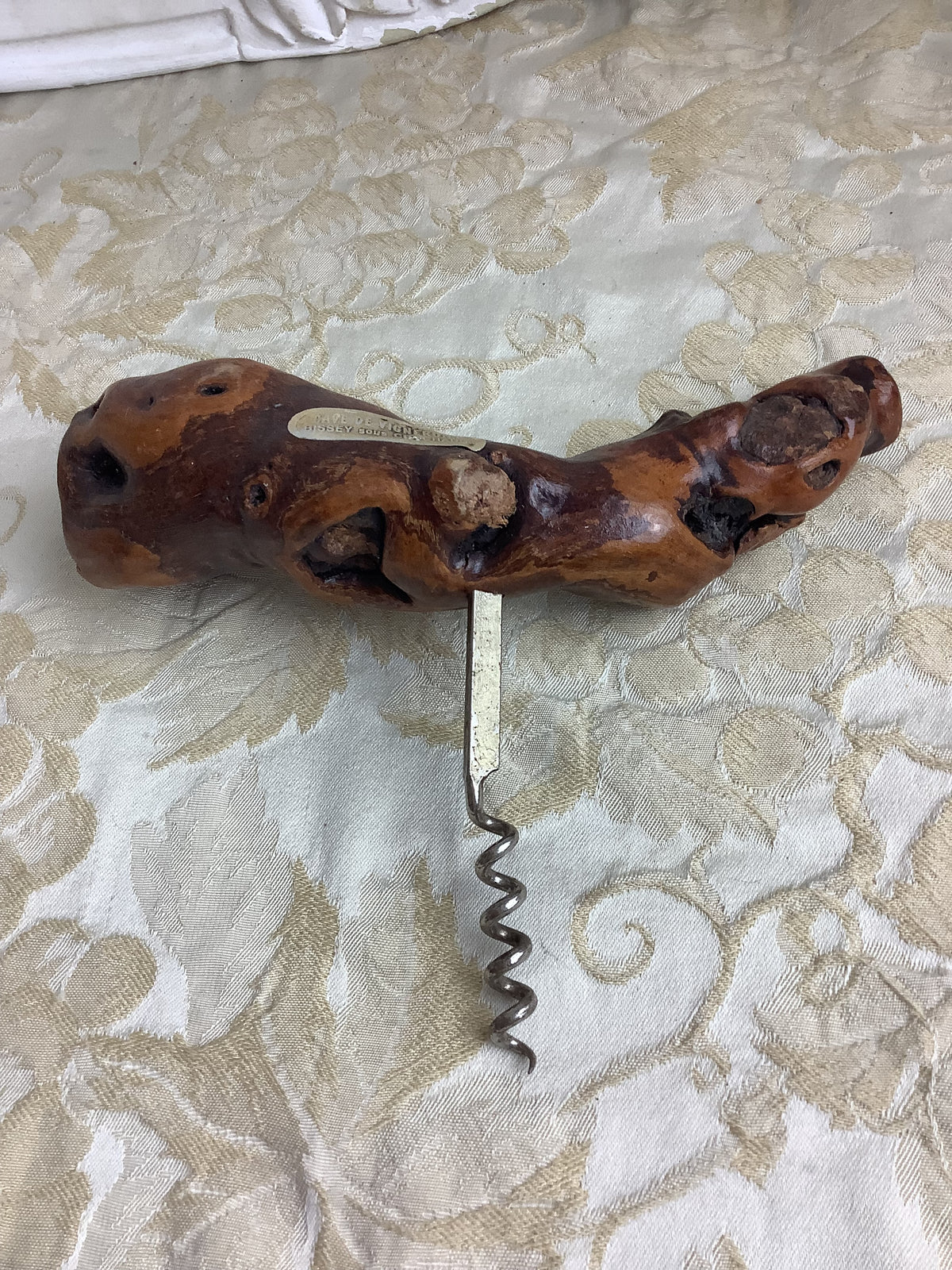 🍷 Tire-bouchon ancien en cep de vigne – Réf. 26E