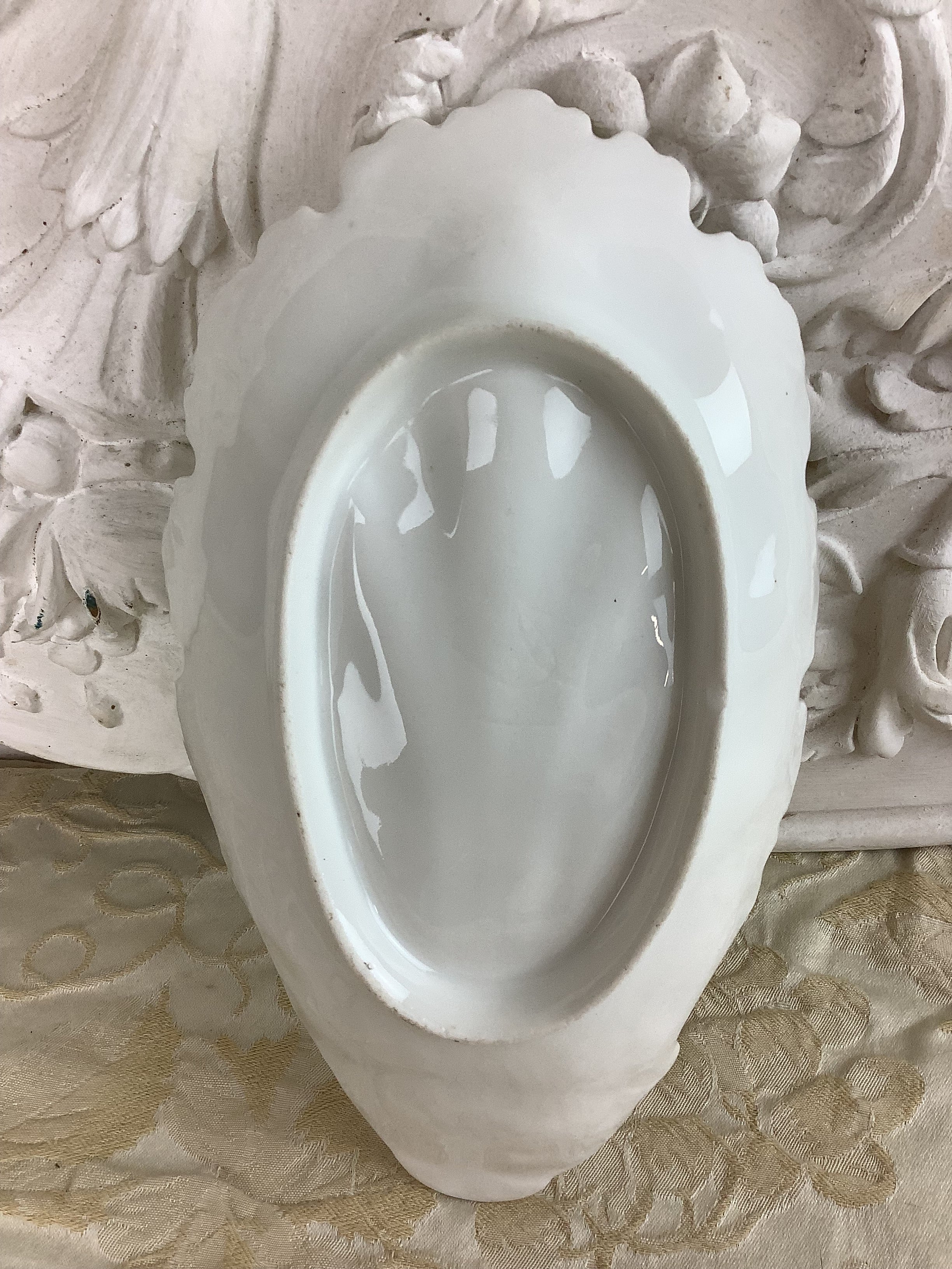 Coupelle ancienne Porcelaine blanche