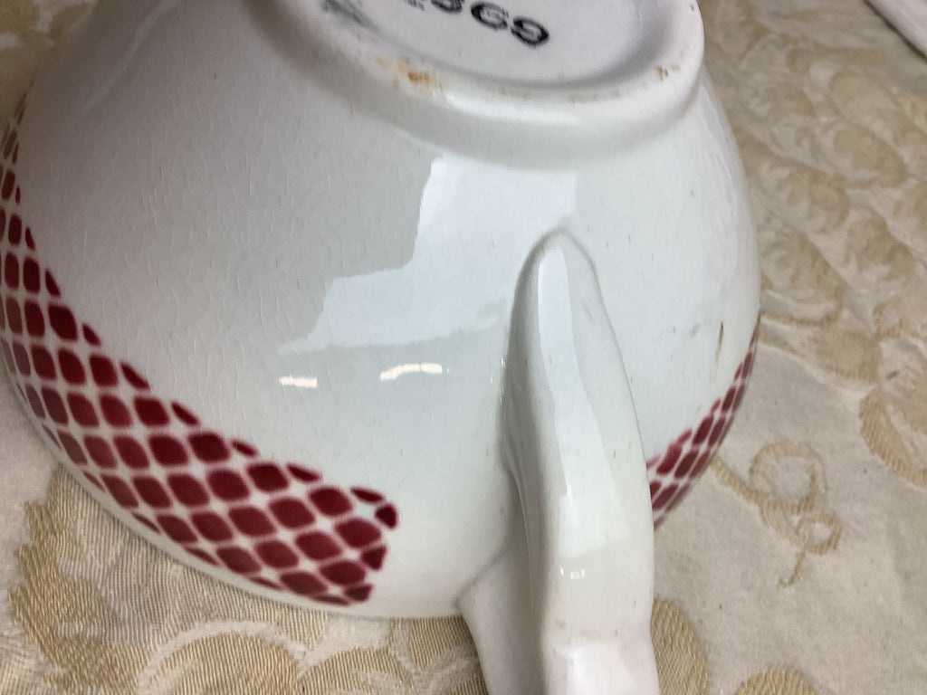 Saucière ancienne Céranord Saint-Amand – Faïence Art déco – Réf. 23G