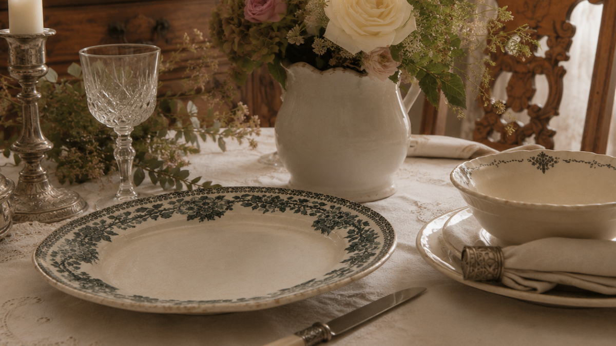 Ancien Plat Terre de Fer France