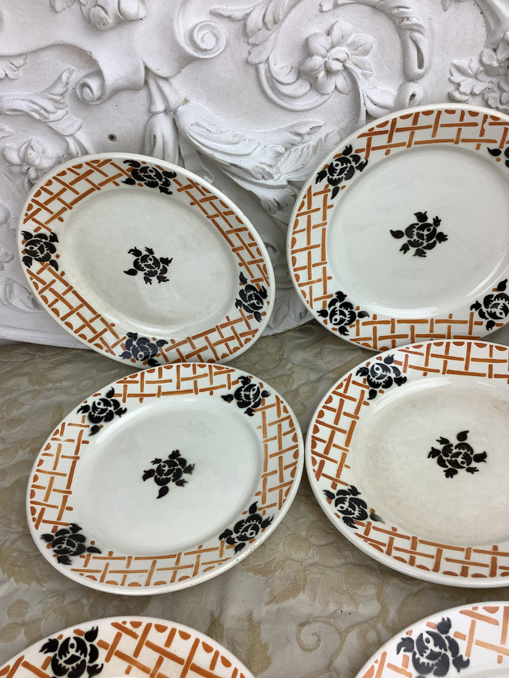 6 assiettes à dessert Badonviller – Modèle Roscoff – Réf. 26 B