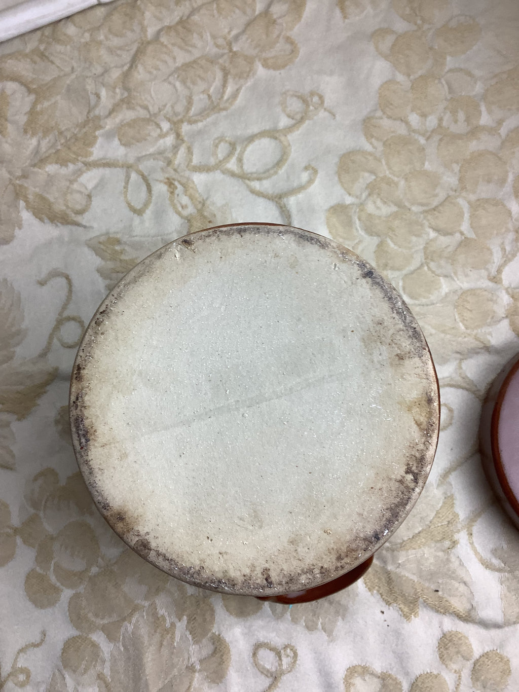 Ancien pot à conserves en grès brun avec couvercle – Réf. 20K