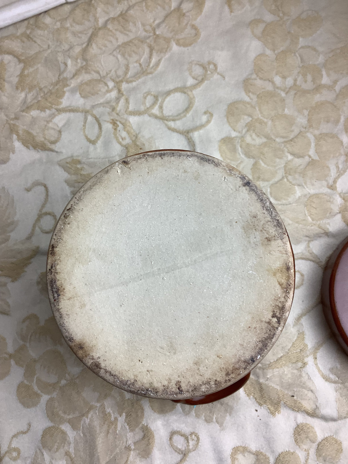 Ancien pot à conserves en grès brun avec couvercle – Réf. 20K