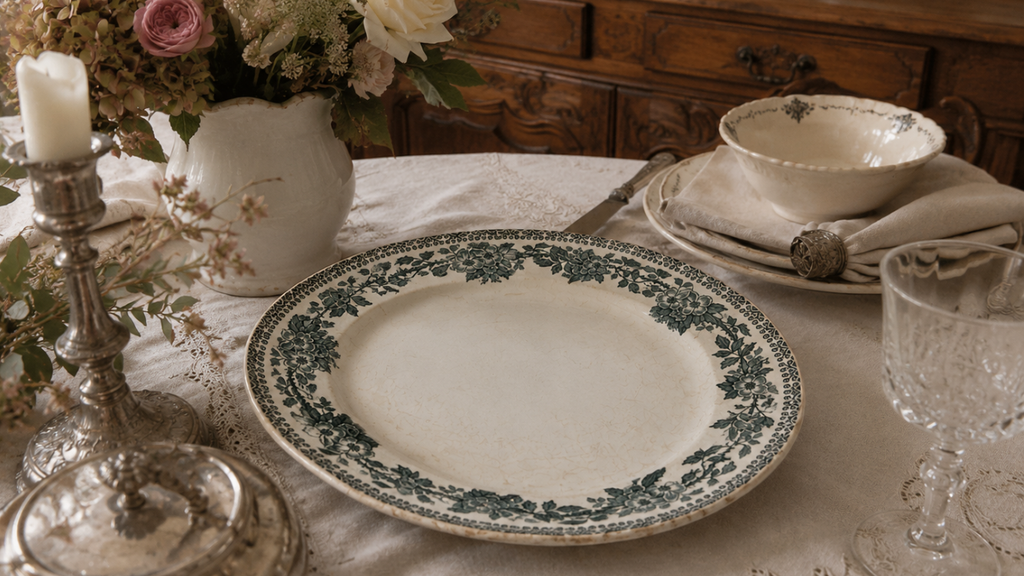 Ancien Plat Terre de Fer France