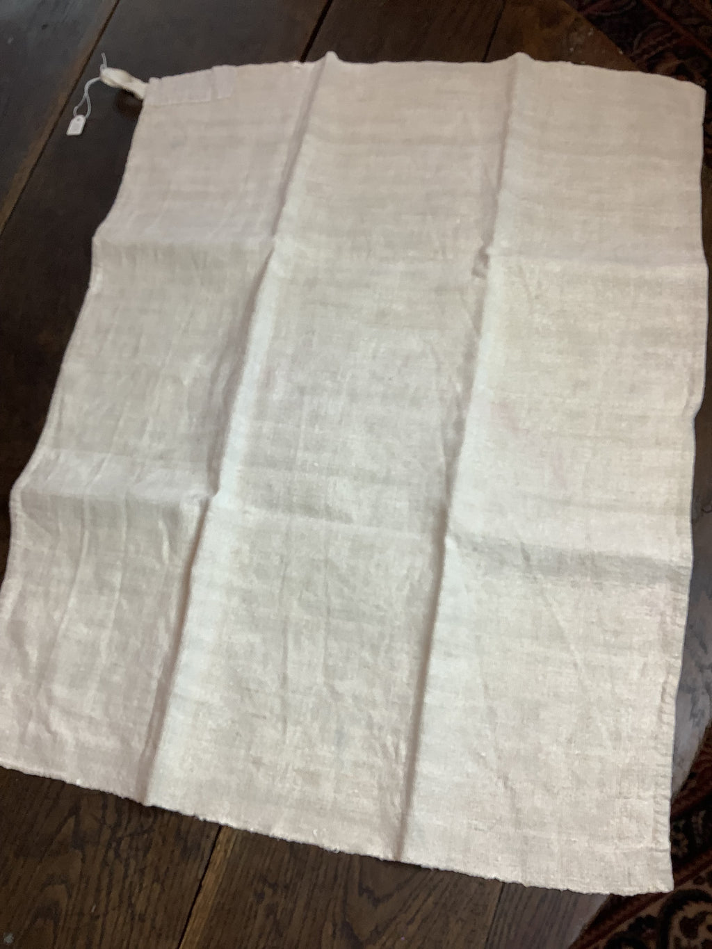 Ancien torchon en toile rustique – Réf. 179