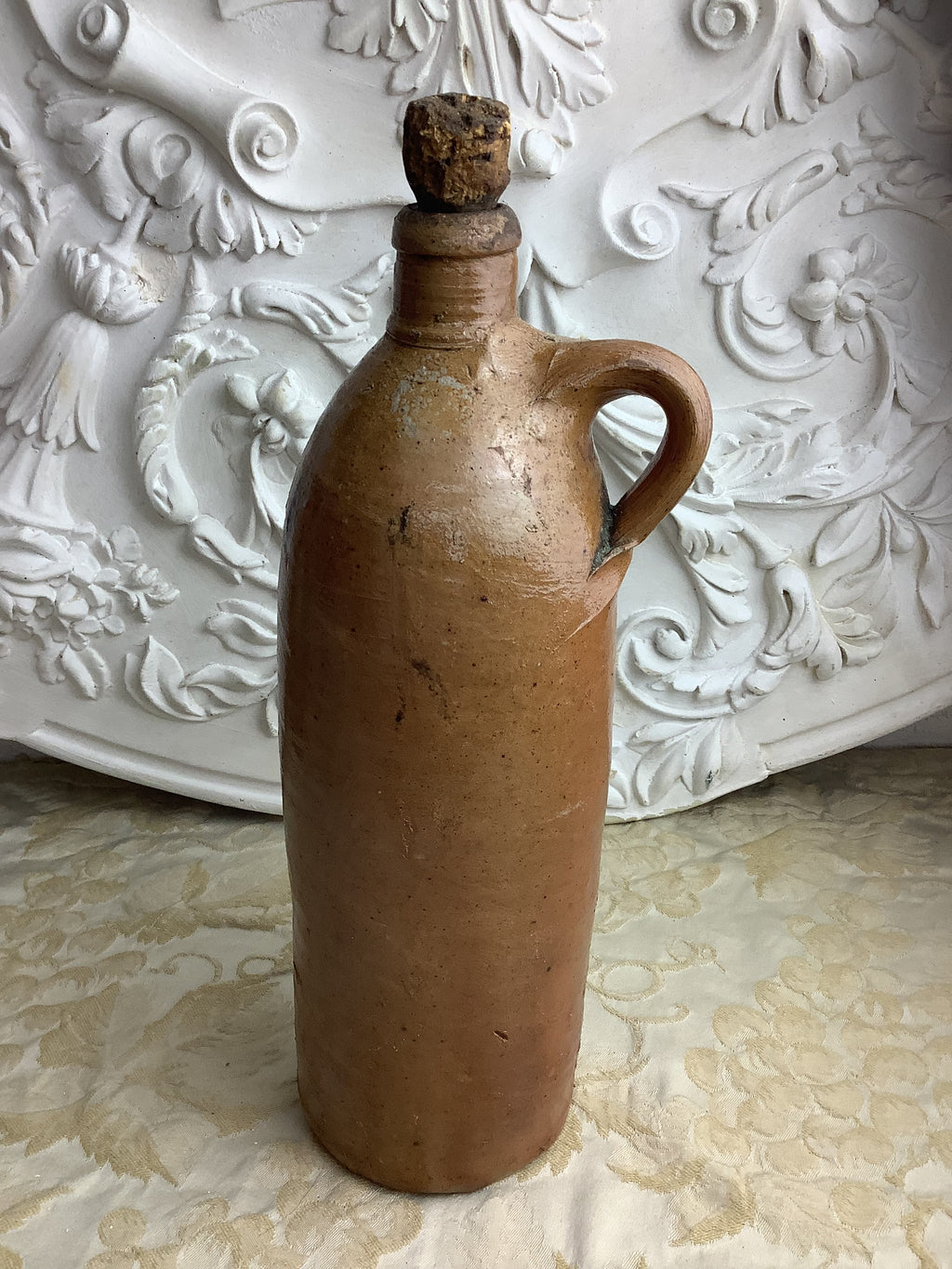 Ancienne bouteille en grès Selters, Baumbach, XIXᵉ siècle – Réf. 29L