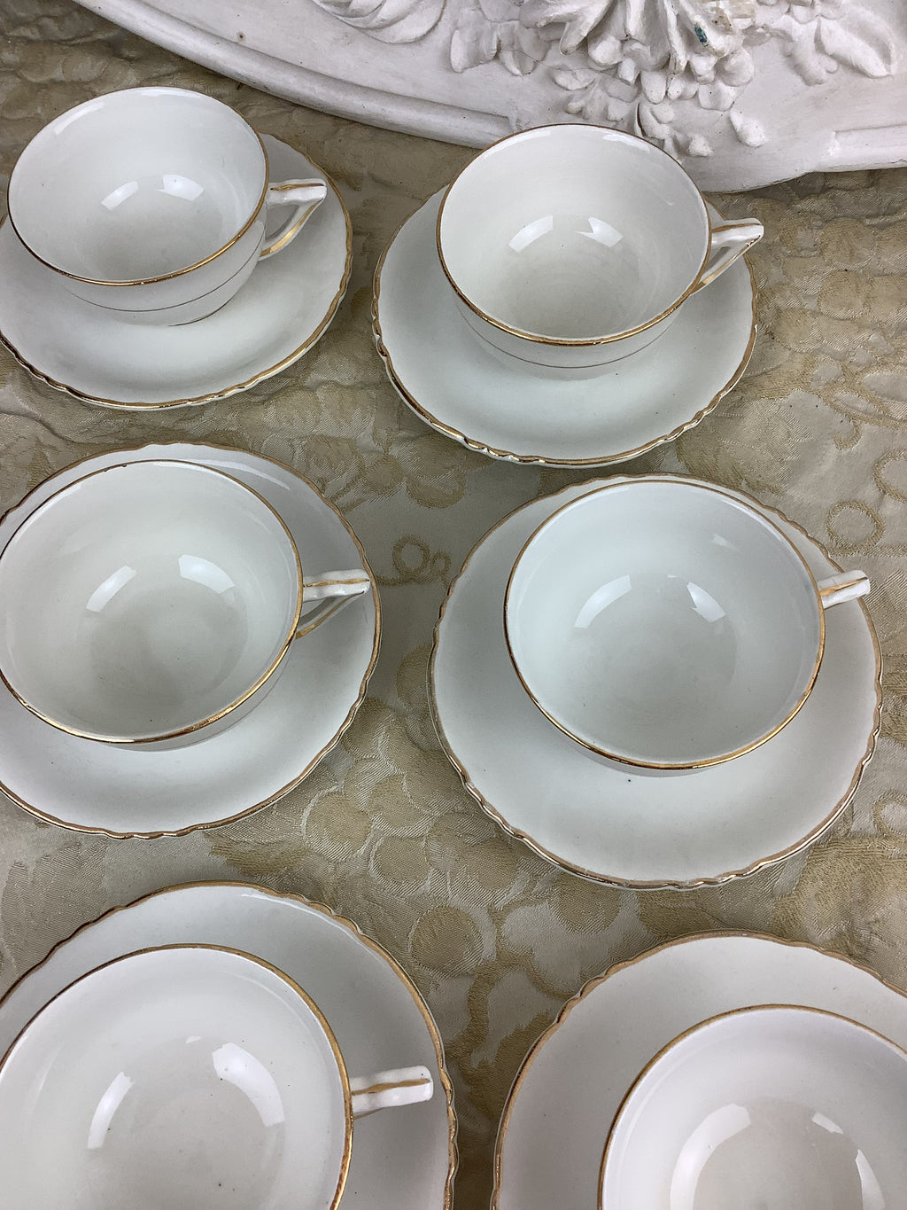6 Tasses et 6 soucoupes Moulins des loups France
