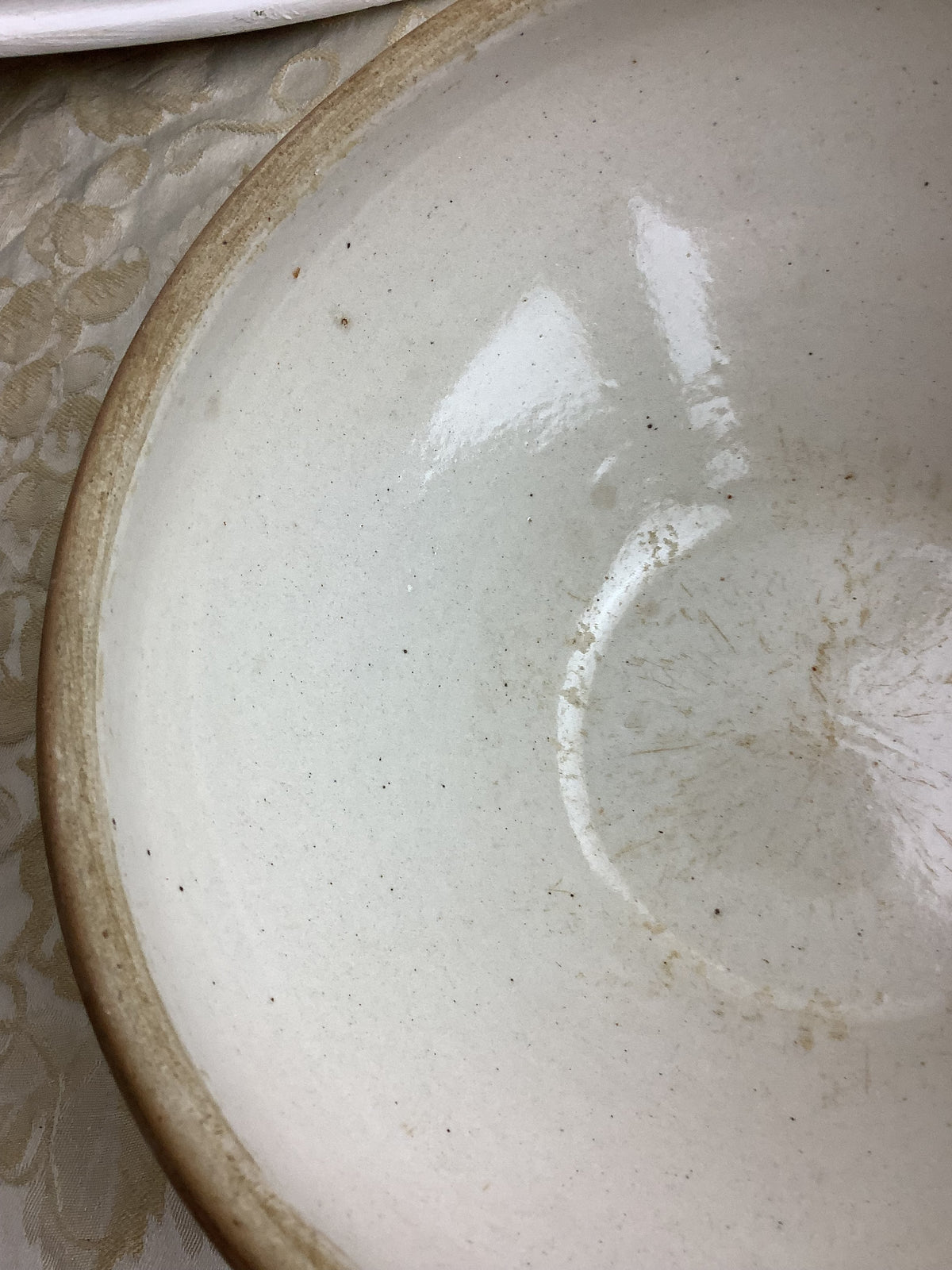Lot de 2 bols anciens en grès émaillé – Poterie d’Argent-sur-Sauldre – Réf. 29M
