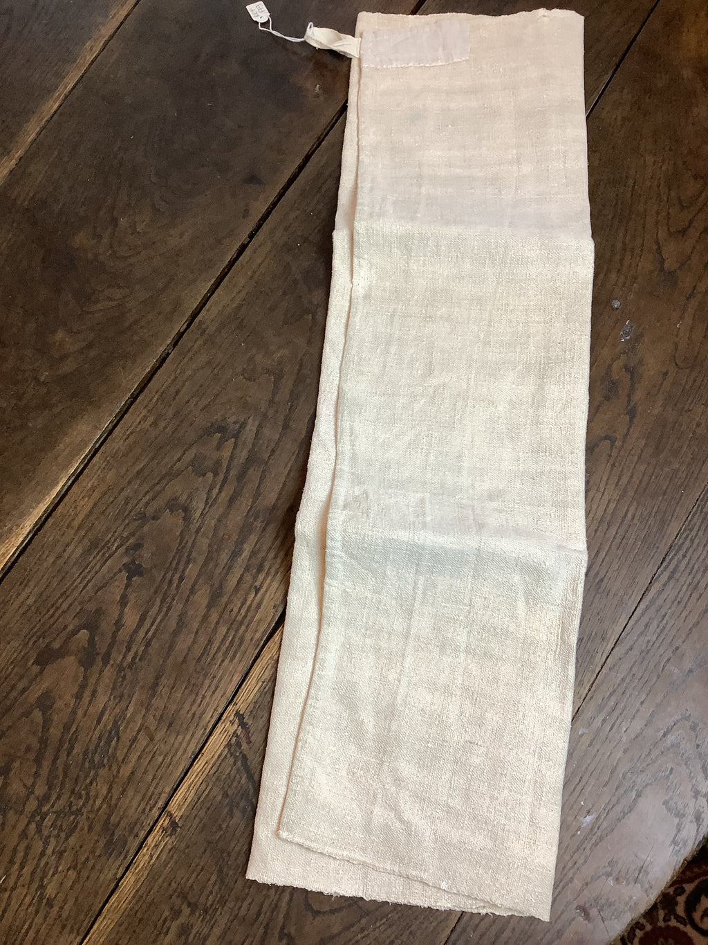 Ancien torchon en toile rustique – Réf. 179