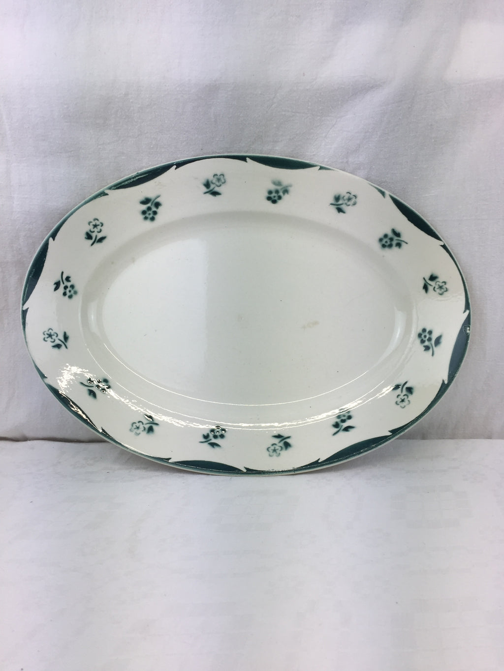 Plat ovale ancien Digoin Sarreguemines – Modèle Avila Ref 2y
