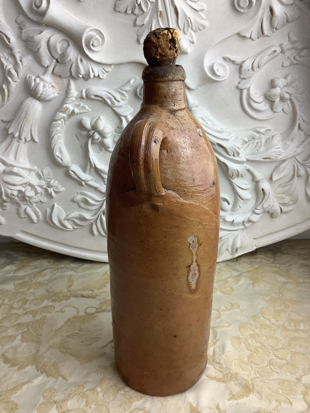 Ancienne bouteille en grès Selters, Baumbach, XIXᵉ siècle – Réf. 29L