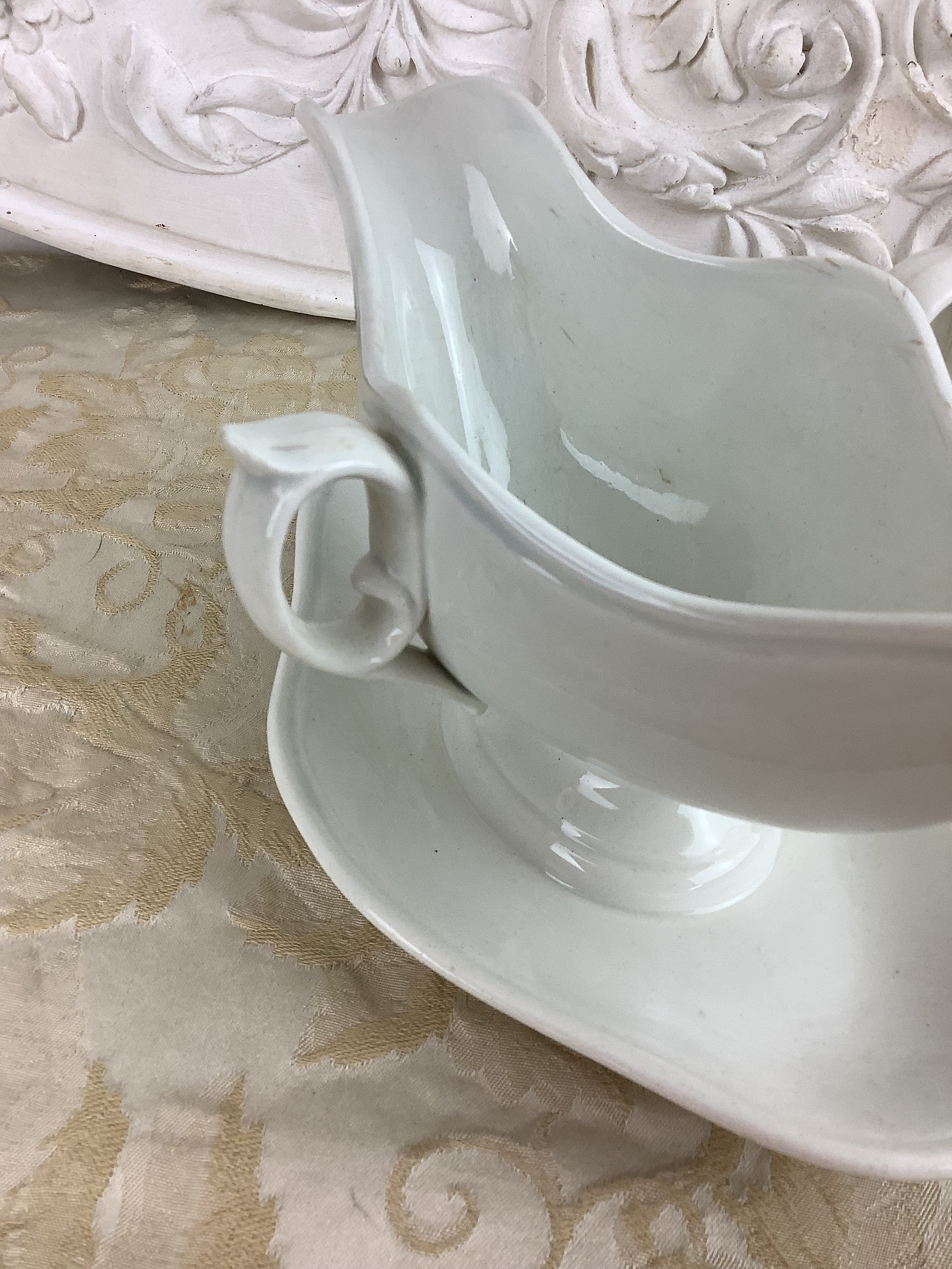 Ancienne Saucière Digoin Sarreguemines France