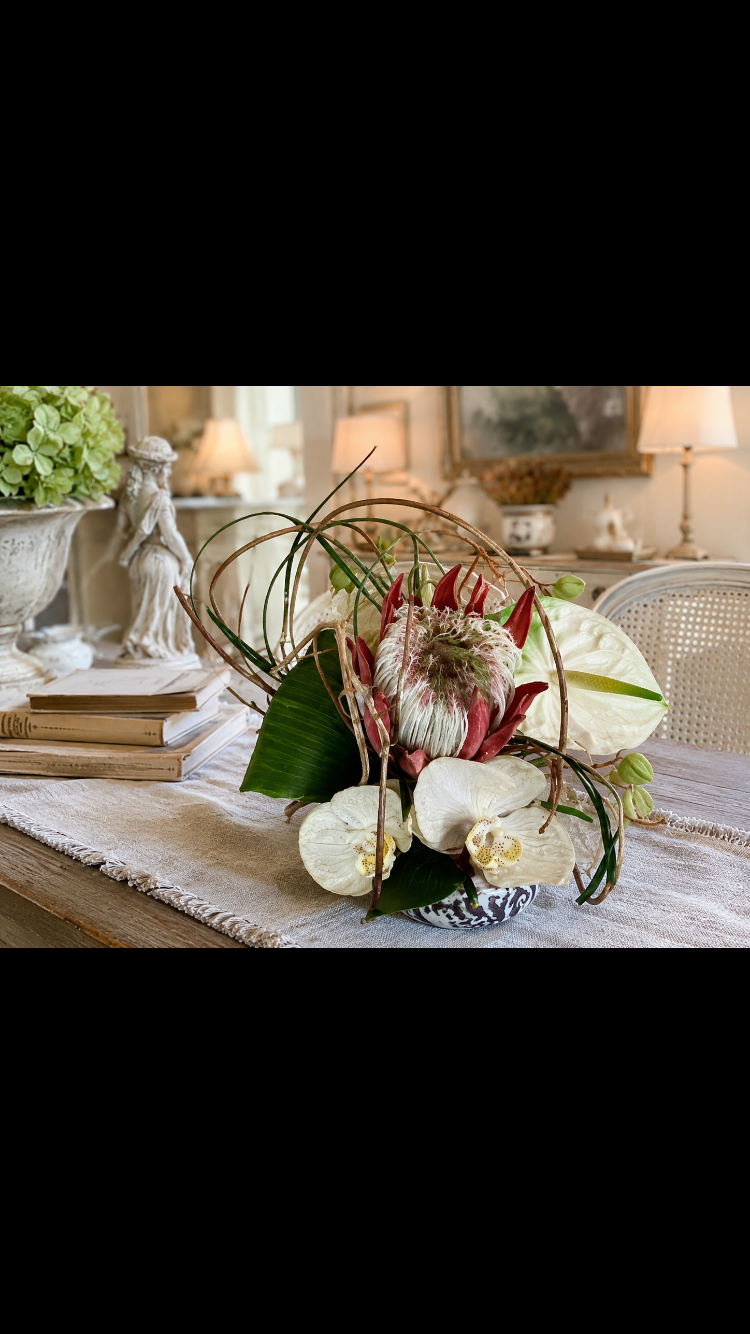 Creation Artisanale Composition Fleurs Artificielles