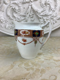 Pot à crème ancien anglais Doric Bone China — Décor Imari — Réf. 10C