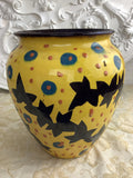Grand vase boule Art déco en céramique de Savoie – Émile Simonod, modèle 147 – Réf. 147