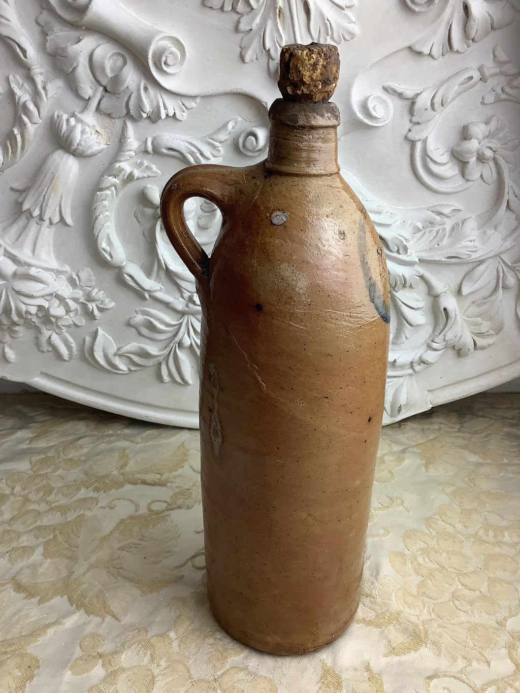 Ancienne bouteille en grès Selters, Baumbach, XIXᵉ siècle – Réf. 29L