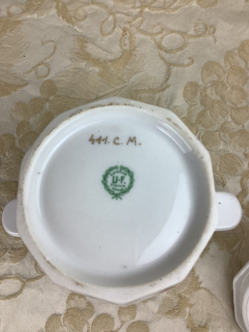 Sucrier Porcelaine France