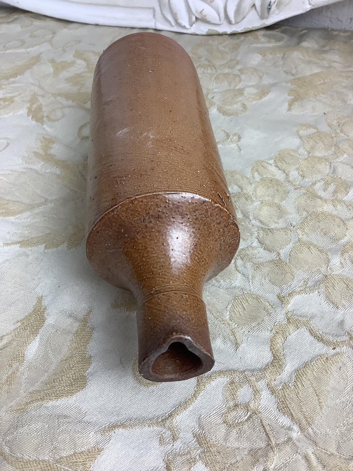 Petite bouteille ancienne en grès pour huile ou vinaigre – Réf. 26D