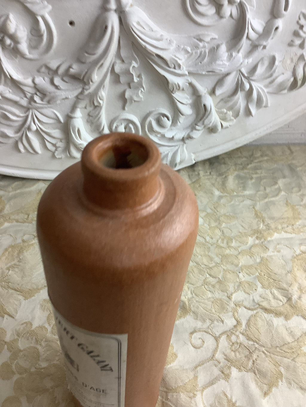 Ancien cruchon en grès Calvados du Vert Galant – Ref. 27E