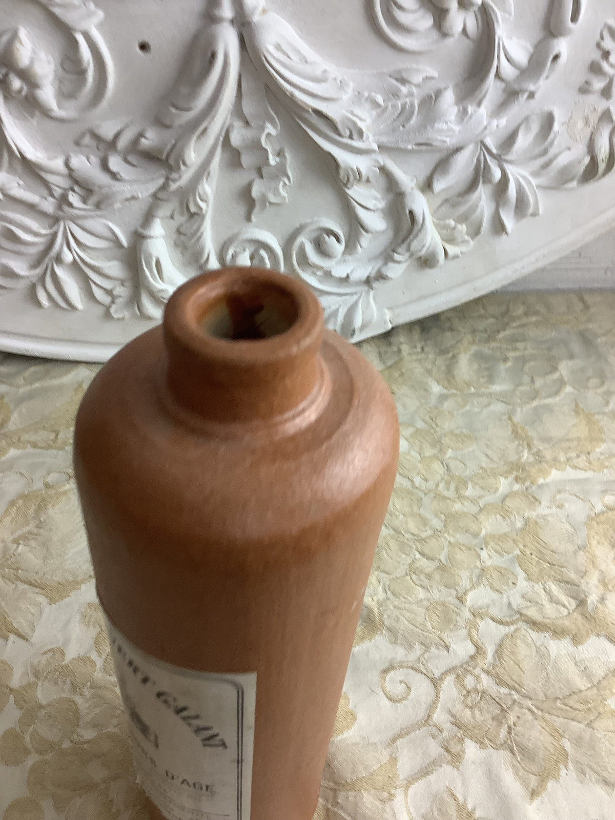 Ancien cruchon en grès Calvados du Vert Galant – Ref. 27E